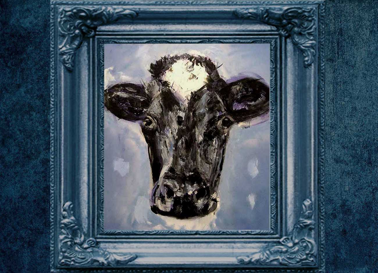 Jogchumskunst - Jogchum Veenstra kunstwerken - Realisme - Another cow